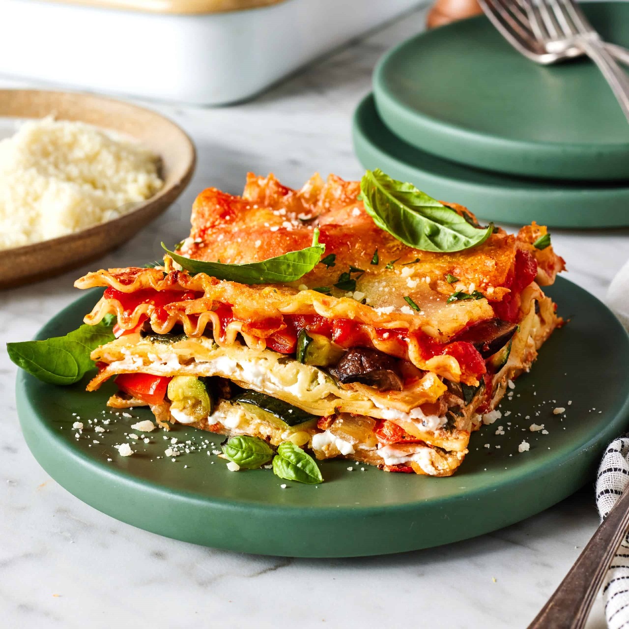 Lasagna (Garlic Bread on side)